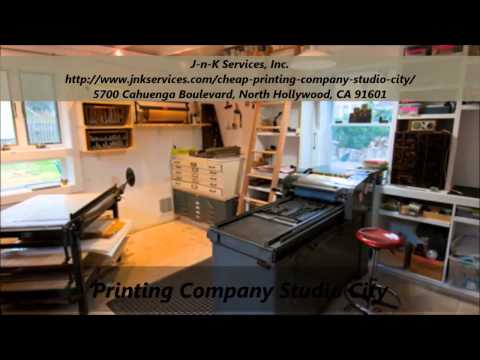 J-n-K Printing Company Service in Studio City