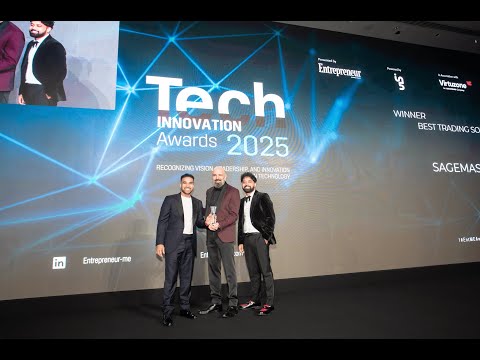 SageMaster wins Best Trading Solution at the Entrepreneur Middle East Tech Innovation Awards 2025!