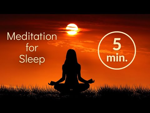 5 Minute Meditation for Sleep - Meditation Music Relax Mind Body