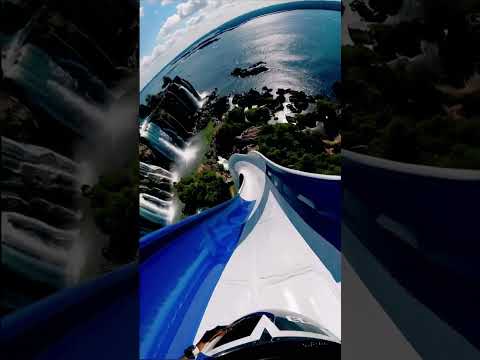 Sliding OFF Iguazu Falls?? Unreal POV! 😱