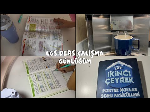 Lgs Ders Çalışma Günlüğüm #24 // Tatil yaklaşırken bir günüm🦋📚// #lgsdersçalışmagünlüğüm 