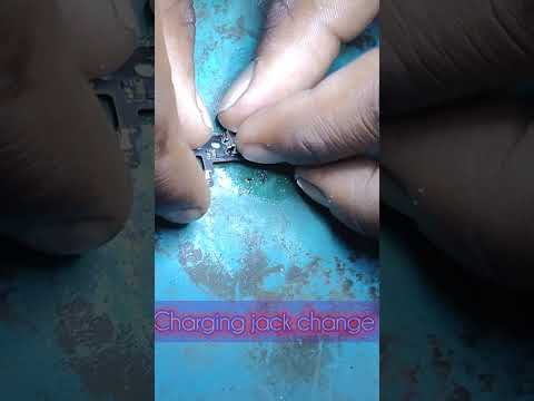How To Replace any Smartphone USB Charging Port Without gun // charging connector replace#shortvideo