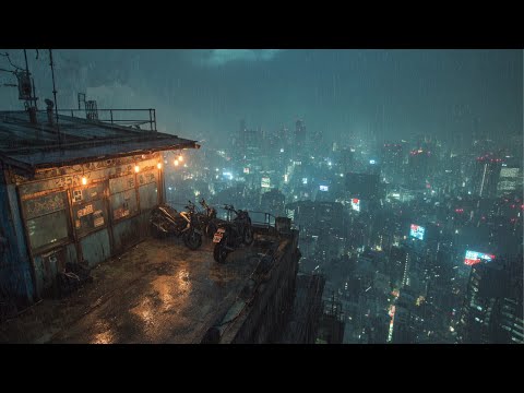 Rainy Night Lo-fi Chill Beats for Focus|深夜に集中できる作業用BGM No.45