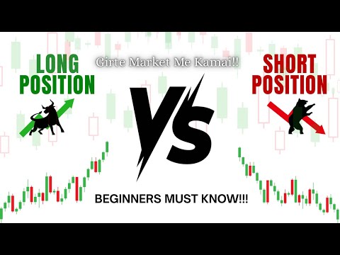 Long vs Short position kya hota hai? Girte market me kamai?