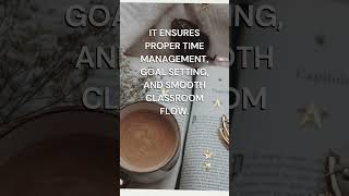 Importance of Lesson Planning for Teachers: #LessonPlanning #EffectiveTeaching #TeachingSkills