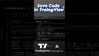 How to Save Code in TradingView [ Latest ] ? #pinescript #tradingview #tradingviewtipsandtricks