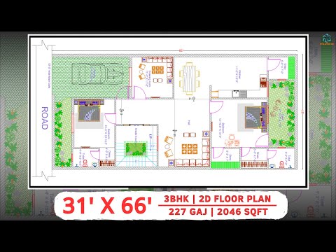 THIS 31 X 66 House Plan Offers Style, Comfort, and Elegance!