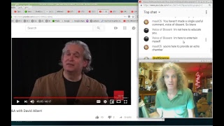 Talk Physics ...comments and with David Albert