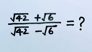 Simplify A Nice Radical Problem Expression | Nice Square Root Simplification Math Problem @Avikedu