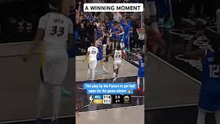 A Winning Moment