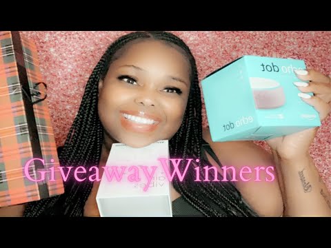 Christmas Giveaway (Winners) Vlogmas Day 19