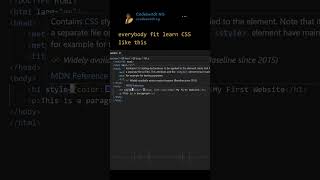 css simple to learn for pidgin