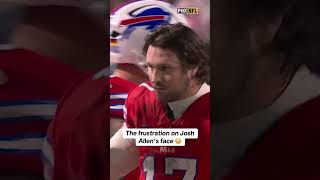 Josh Allen was NOT HAPPY after missing a two-point conversion to lose the game 😡 #bills #joshallen