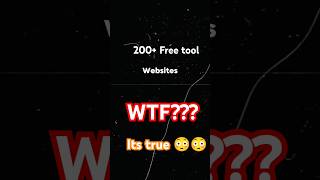 200+ Free Tool in Hidden Website #freetool #website #tech #technology #shorts