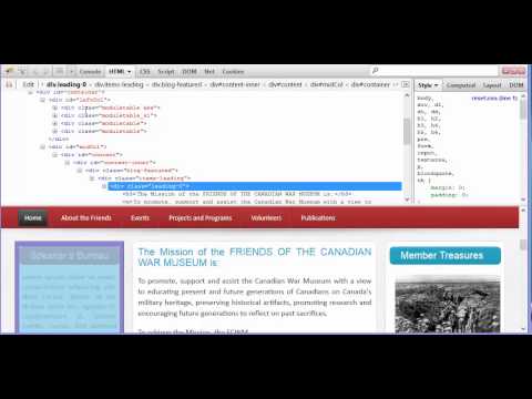 Overview of Joomla 2.5 Template Manager and Style Sheets