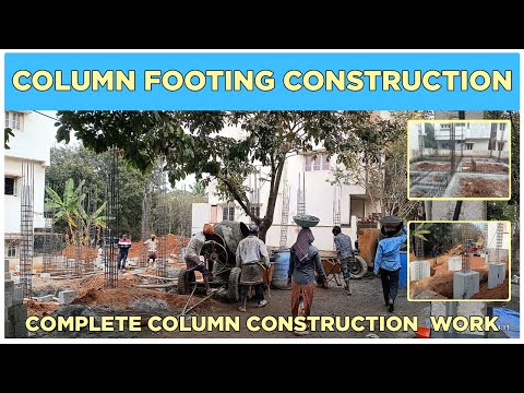 Amazing Column Footing Construction Work | Constructive Stories