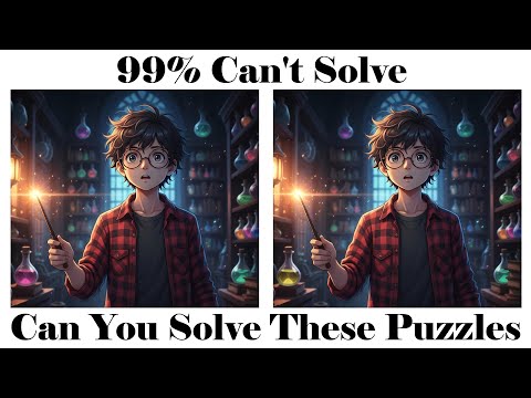 Only Geniuses Can Spot Every Difference! Harry Potter | #findthedifference #brainteaser #harrypotter