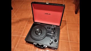 Jorlai TT300 Portable Turntable