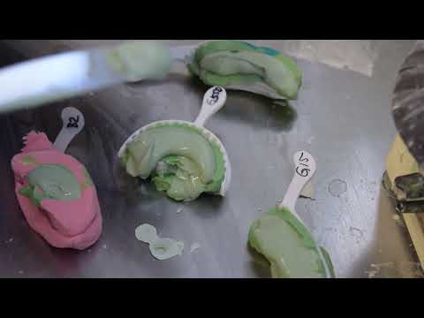 Part of the Process - Pouring Stone Models