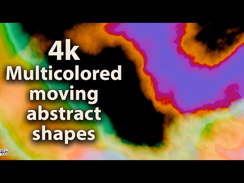 4K VJ loop - Vibrant Abstract Shapes: Dynamic Visuals to Elevate Your Party & Event Atmosphere