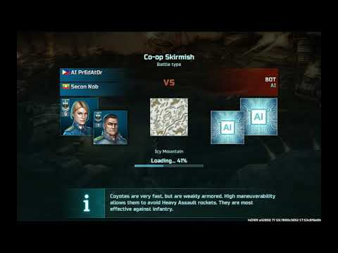 AI icy mountain using cyclones in 1 clean sweep (move base) risky manuevers