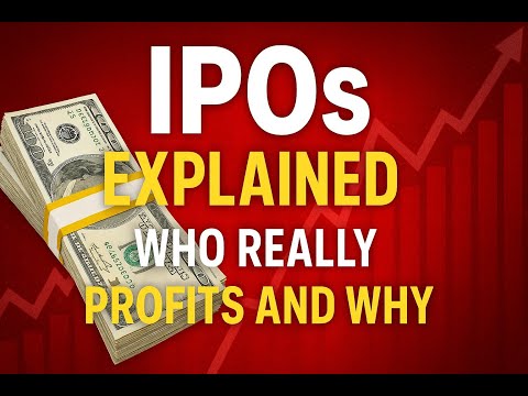 📈 IPOs Explained: Who Really Profits and Why / Wall Street Walkthrough