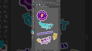 Learn to Create Stickers Designs in adobe illustrator  #adobeillustrator #design