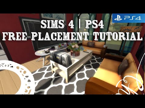 Sims 4 PS4 | FREE Placement Tips! | Difficult Surfaces |Tutorial