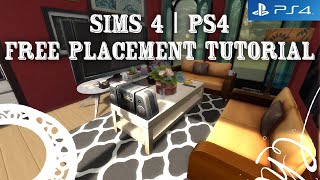 Sims 4 PS4 | FREE Placement Tips! | Difficult Surfaces |Tutorial