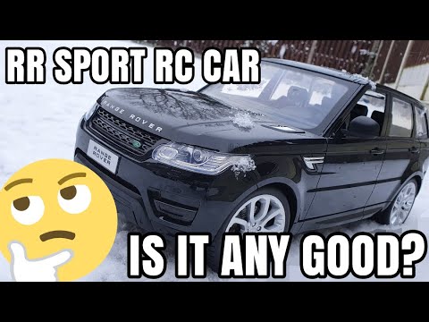 THE BIG Range Rover SPORT Radio Control (RC) Car - UNBOXING and REVIEW! #rrsport #rccar