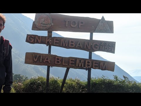 WISATA DI PEGUNUNGAN WONOSOBO JAWA TENGAH INDONESIA || GUNUNG KEMBANG VIA BLEMBEM 2340 MDPL.