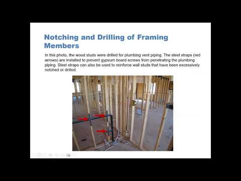 OBC Quick Tips: Notching and Drilling of Framing Members