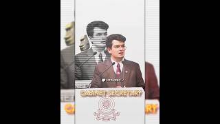 CABINET SECRETARY 🗿🔥 |DR. SHIVIN CHAUDHARY| IAS IPS| UPSC MOTIVATION 🔥| upsc edit