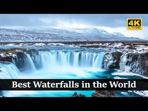 Discover the Most Beautiful Waterfalls in the World | Waterfall - 4k