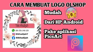 CARA MEMBUAT LOGO OLSHOP !! MUDAH
