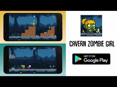 Cavern Zombie Girl Android Game
