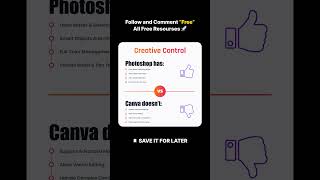Photoshop VS Canva #photoshop #canva #tutorial #artist #art #tutorial #graphicdesign #vs