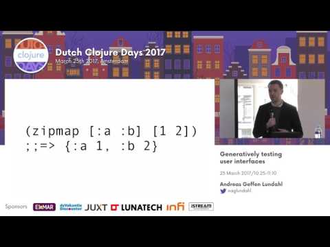 Generatively testing user interfaces: Andreas Geffen Lundahl