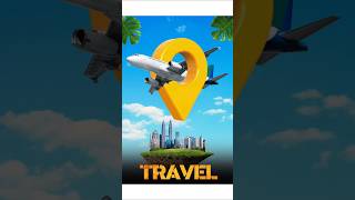 Creative Travel Ad Poster Design in Canva ✈️ | Easy Canva Tutorial #shorts