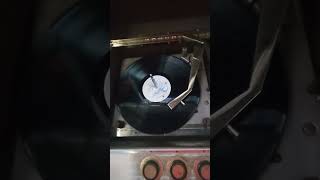 Vintage 1950's Motorola Portable Record Player SH18GL Suitcase Gold Alligator