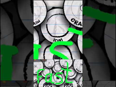 Turn your Smartphone into a real Sounding Drum Kit. Polyrhythmic Fingerdrumming fast and Powerful