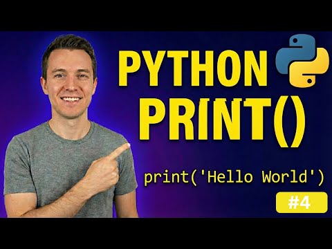 Python Print Function: Visually Explained | #Python Course 4