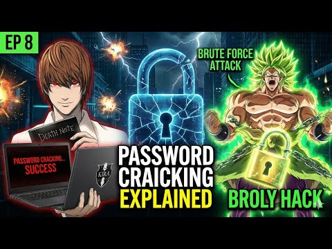 How Light Yagami & Broly Would Hack You: Password Cracking Explained (Ep. 8)