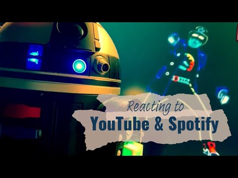 How Galaxy's Edge Droids react to music played from Spotify & YouTube