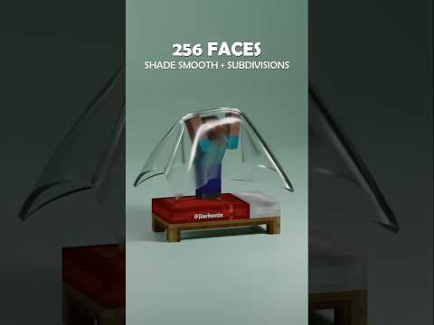 Minecraft Steve vs Cloth Simulation ⛏️