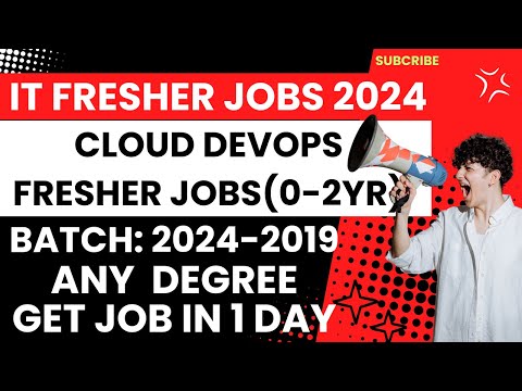 aws devops jobs for freshers | devops for freshers | aws jobs for freshers | it jobs for freshers 24