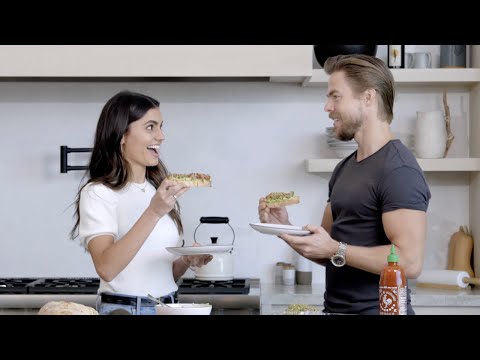WHAT WE EAT IN A DAY- Derek Hough + Hayley Erbert's Dayley Life