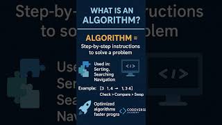 WHAT IS AN ALGORITHM? #programming2025 #codeverseacademy #shorts
