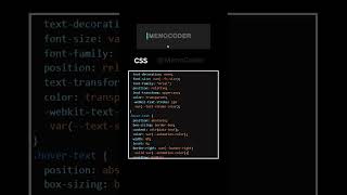 Mind-Blowing Text Animation Using Only HTML & CSS | Frontend Magic#coding #webdesign #frontend
