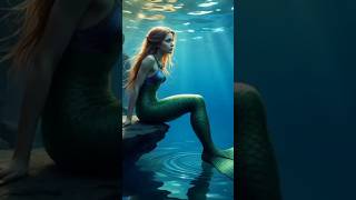 🧜‍♀️✨ Magical Mermaid Vibes 🌊💙#Mermaid #OceanMagic #UnderwaterWorld #FantasyVibes #SeaQueen